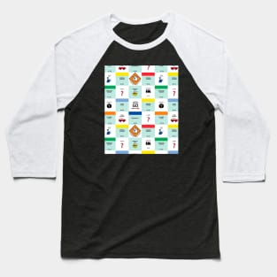 Monopoly cardboard game Baseball T-Shirt